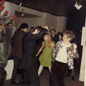 dancing at London Arts Gallery Detroit 1973